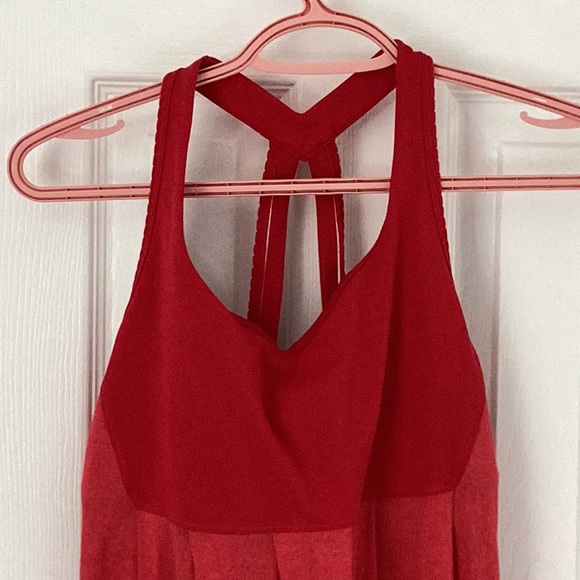 3/$20 Red Lululemon Size 8 tank - Picture 2 of 5